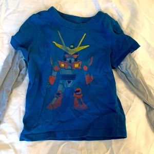 Tea Collection Long-Sleeved Shirt, Size 3